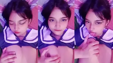 Acay Nabila Toket Gede Dipentin Rakus Sampai Basah Puas